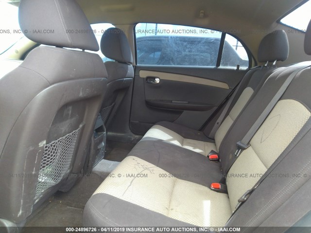 1G1ZB5E04CF296657 - 2012 CHEVROLET MALIBU LS GOLD photo 8