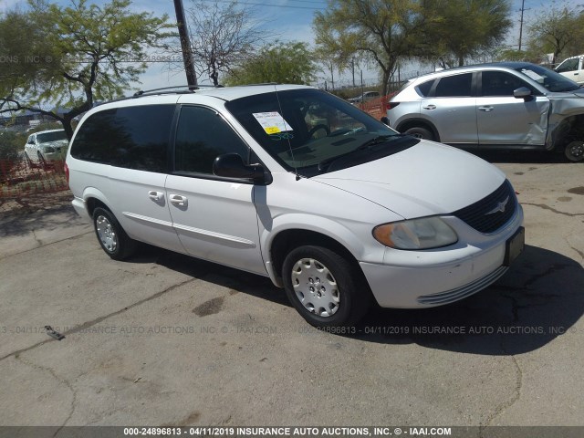 2C4GP443X3R332186 - 2003 CHRYSLER TOWN & COUNTRY LX WHITE photo 1