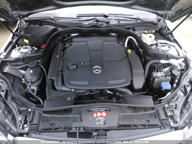 WDDHF5KB3EA985480 - 2014 MERCEDES-BENZ E 350 GRAY photo 10