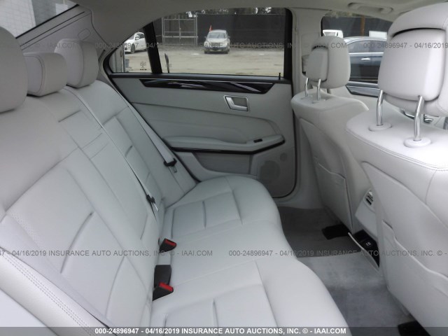 WDDHF5KB3EA985480 - 2014 MERCEDES-BENZ E 350 GRAY photo 8