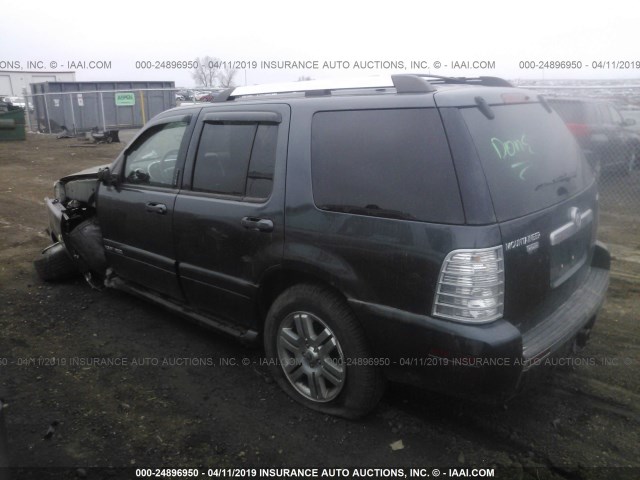 4M2EU48E39UJ02510 - 2009 MERCURY MOUNTAINEER PREMIER BLACK photo 3