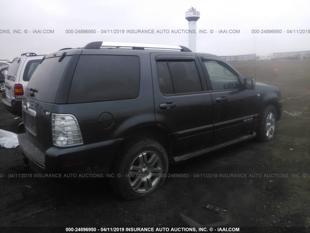 4M2EU48E39UJ02510 - 2009 MERCURY MOUNTAINEER PREMIER BLACK photo 4