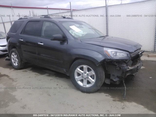 1GKKVPKDXEJ184758 - 2014 GMC ACADIA SLE GRAY photo 1