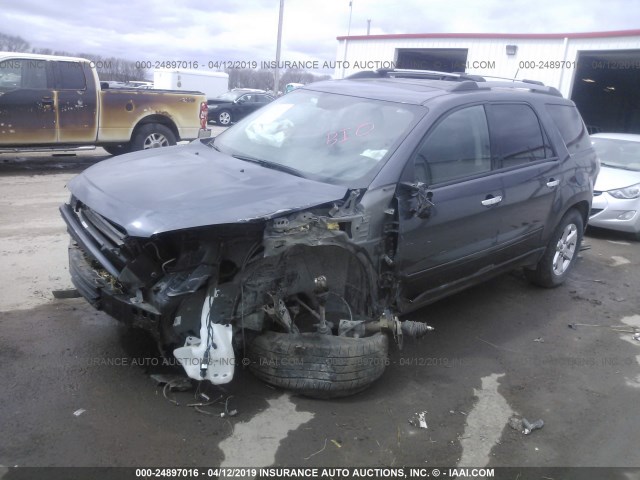 1GKKVPKDXEJ184758 - 2014 GMC ACADIA SLE GRAY photo 2