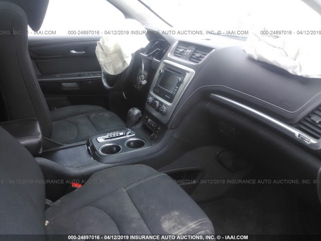 1GKKVPKDXEJ184758 - 2014 GMC ACADIA SLE GRAY photo 5