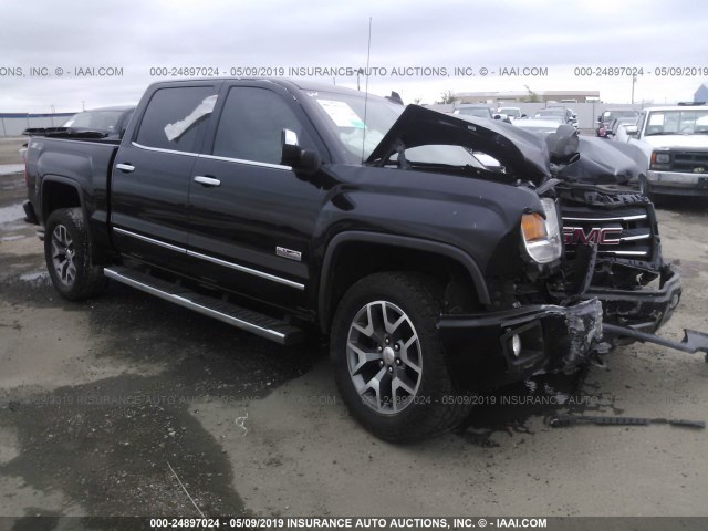 3GTU2VEJ8FG522339 - 2015 GMC SIERRA K1500 SLT BLACK photo 1