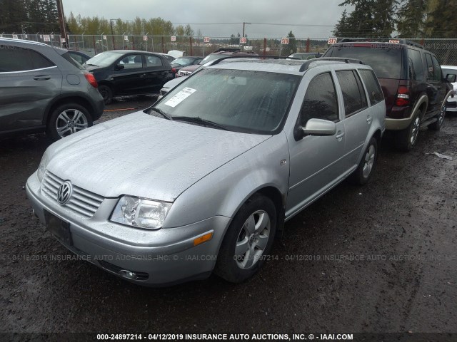 WVWSP61J13W609226 - 2003 VOLKSWAGEN JETTA GLS TDI SILVER photo 2