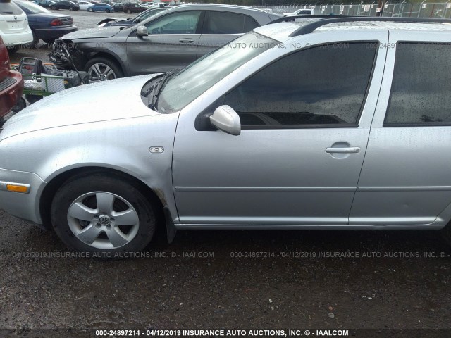 WVWSP61J13W609226 - 2003 VOLKSWAGEN JETTA GLS TDI SILVER photo 6