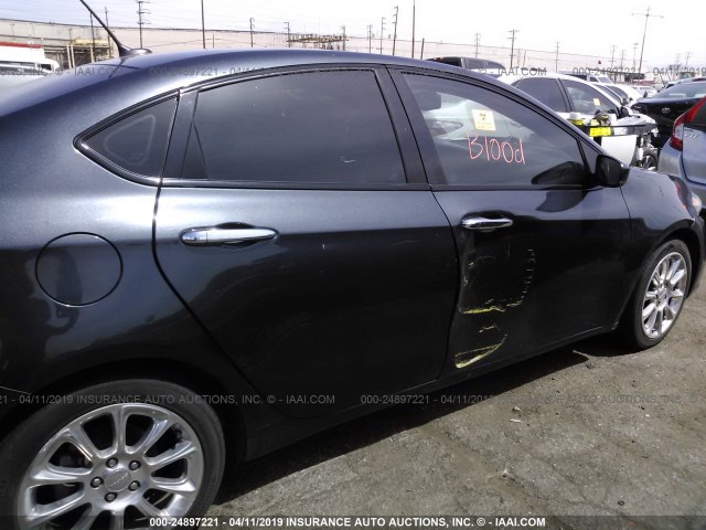 1C3CDFCA7DD711688 - 2013 DODGE DART LIMITED/R/T BLACK photo 6