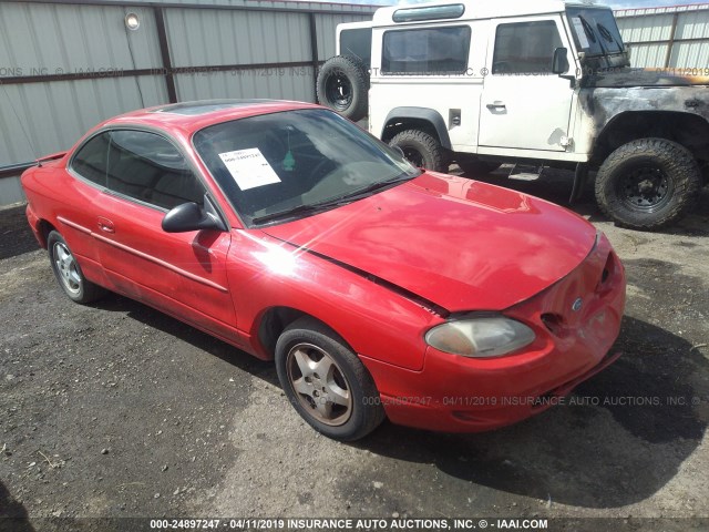 3FAFP11312R187231 - 2002 FORD ESCORT ZX2 RED photo 1