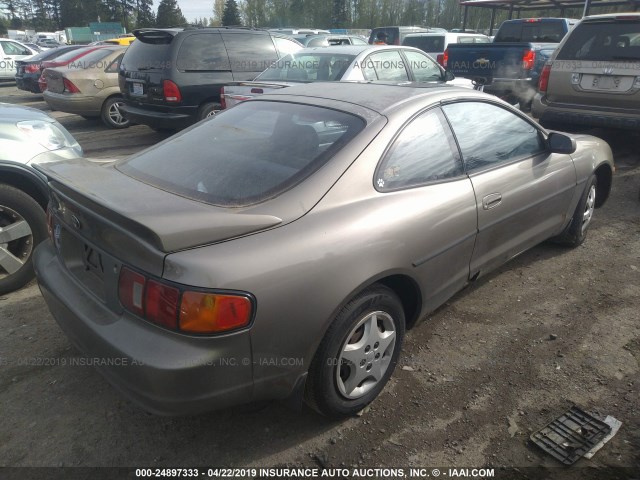 JT2AT00N1R0026250 - 1994 TOYOTA CELICA ST Pewter photo 4