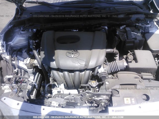 3MYDLBYVXJY306345 - 2018 TOYOTA YARIS IA 银色 照片 10