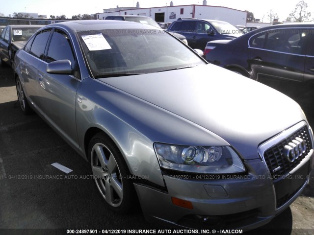 WAUDH74F48N144163 - 2008 AUDI A6 3.2 QUATTRO SILVER photo 1