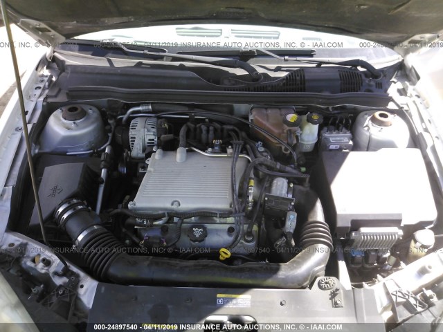 1G1ZT54824F119224 - 2004 CHEVROLET MALIBU LS 银色 照片 10