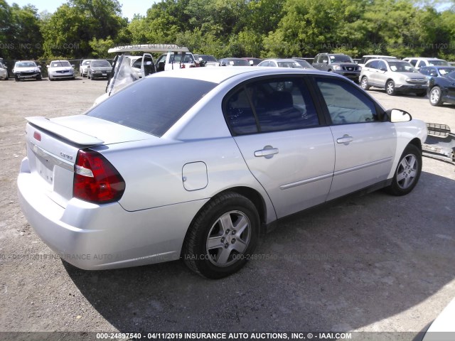 1G1ZT54824F119224 - 2004 CHEVROLET MALIBU LS 银色 照片 4