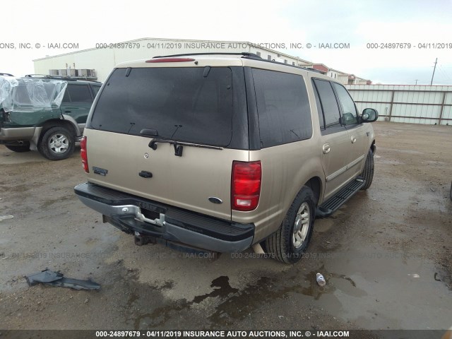 1FMRU15L2YLA36959 - 2000 FORD EXPEDITION XLT BEIGE photo 4