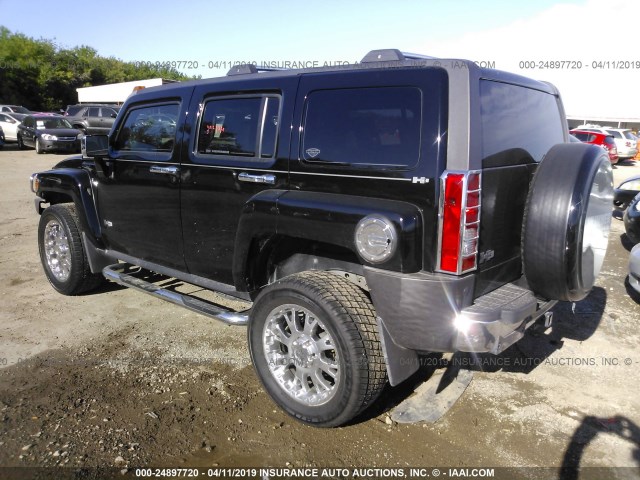 5GTEN13L588109563 - 2008 HUMMER H3 ALPHA BLACK photo 3