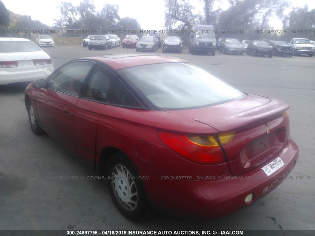 1G8ZY14751Z244070 - 2001 SATURN SC2 RED photo 3