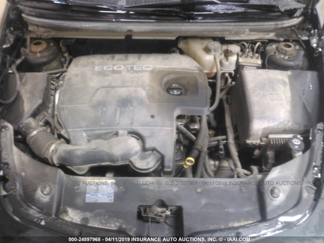 1G1ZH57B59F109156 - 2009 CHEVROLET MALIBU 1LT 黑色 照片 10
