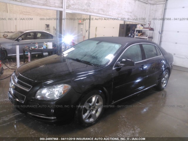 1G1ZH57B59F109156 - 2009 CHEVROLET MALIBU 1LT 黑色 照片 2