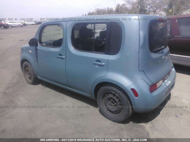 JN8AZ28R79T118409 - 2009 NISSAN CUBE S/SL BLUE photo 3