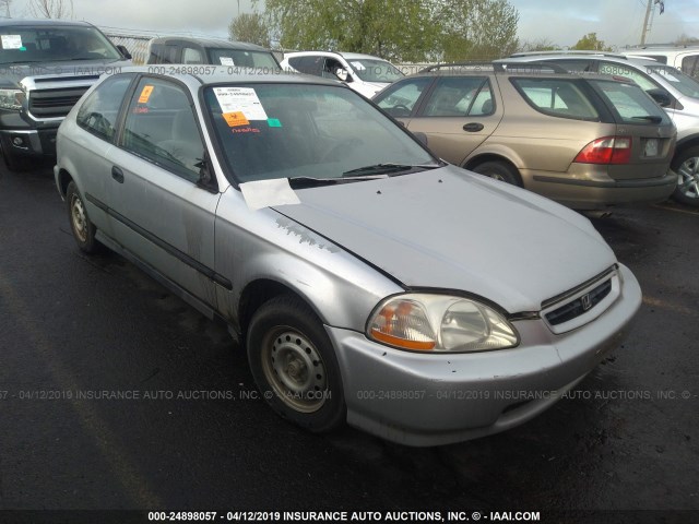 2HGEJ6349TH113340 - 1996 HONDA CIVIC DX SILVER photo 1