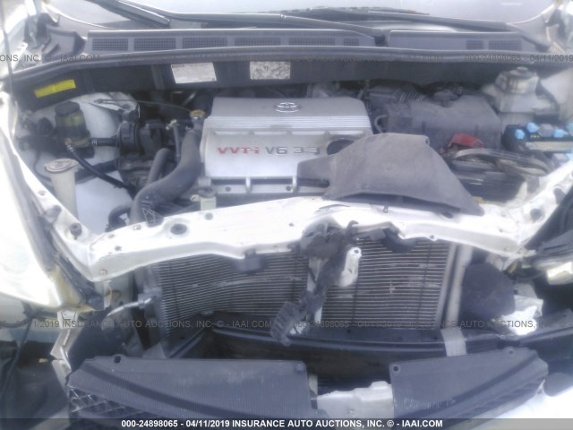 5TDZA22C34S134480 - 2004 TOYOTA SIENNA XLE/XLE LIMITED WHITE photo 10