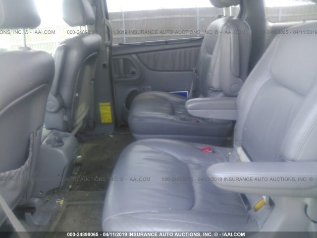 5TDZA22C34S134480 - 2004 TOYOTA SIENNA XLE/XLE LIMITED WHITE photo 8