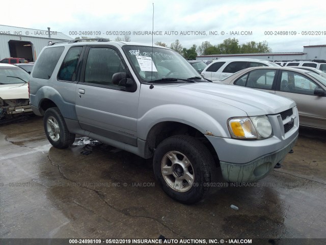 1FMYU60E91UC69707 - 2001 FORD EXPLORER SPORT SILVER photo 1