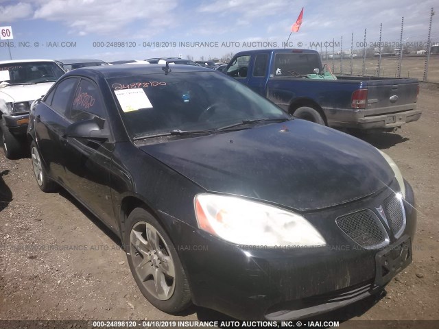 1G2ZG57BX84146020 - 2008 PONTIAC G6 SE BLACK photo 1