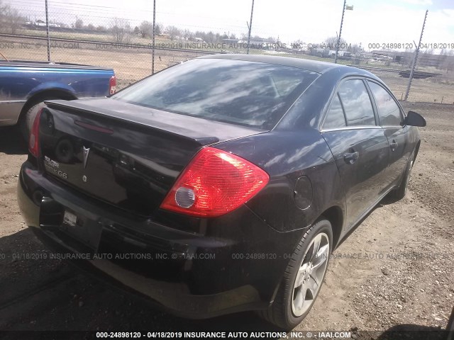 1G2ZG57BX84146020 - 2008 PONTIAC G6 SE BLACK photo 4