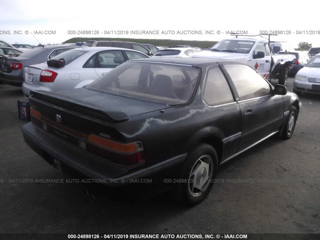 JHMBA4249KC064681 - 1989 HONDA PRELUDE SI BLACK photo 4