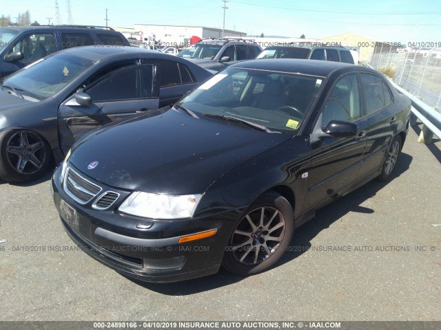 YS3FB49S531012121 - 2003 SAAB 9-3 LINEAR BLACK photo 2