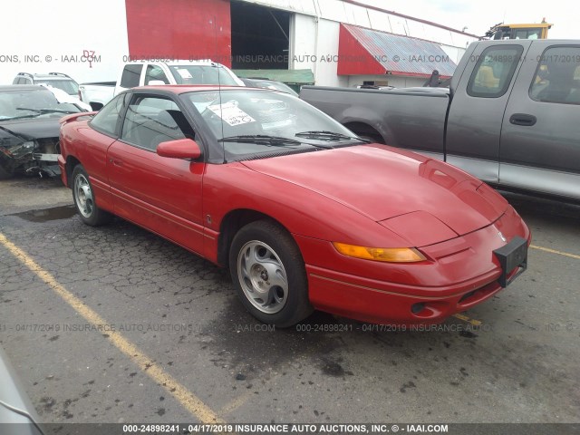 1G8ZH1276TZ365275 - 1996 SATURN SC2 RED photo 1