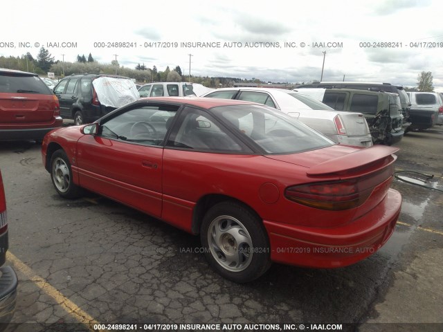 1G8ZH1276TZ365275 - 1996 SATURN SC2 RED photo 3