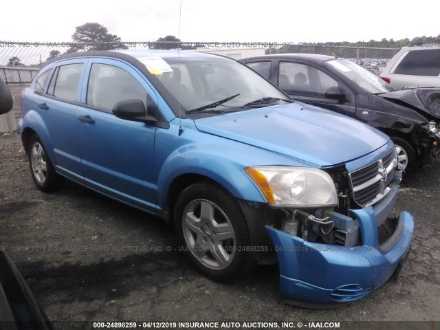 1B3HB48B88D755008 - 2008 DODGE CALIBER SXT BLUE photo 1