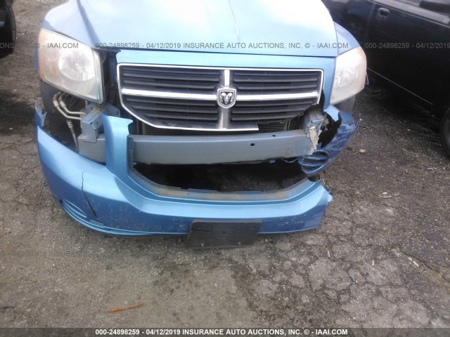 1B3HB48B88D755008 - 2008 DODGE CALIBER SXT BLUE photo 6