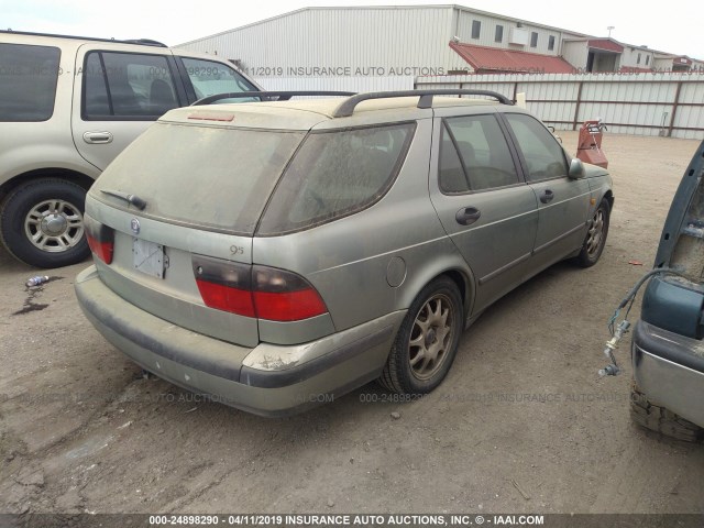 YS3ED58E5Y3053822 - 2000 SAAB 9-5 GREEN photo 4