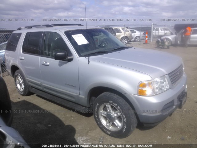 1FMZU73E32UA07284 - 2002 FORD EXPLORER XLT SILVER photo 1