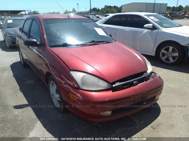 1FAFP343X1W343754 - 2001 FORD FOCUS SE/SE SPORT RED photo 1