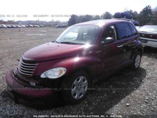 3A4FY58B66T330446 - 2006 CHRYSLER PT CRUISER TOURING MAROON photo 2