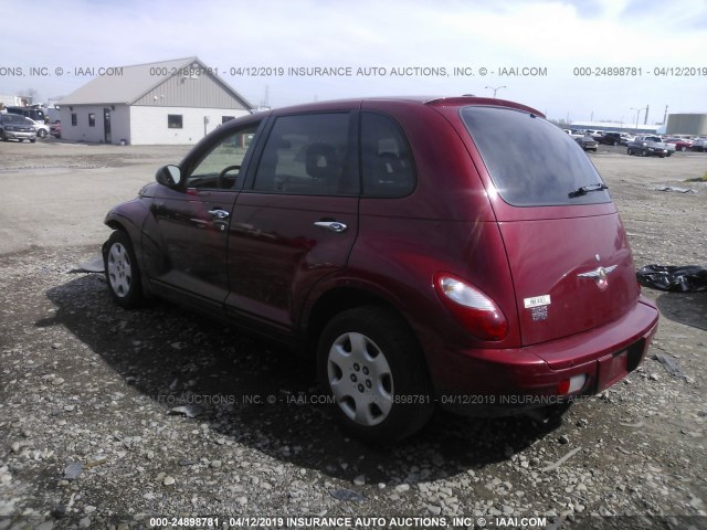 3A4FY58B66T330446 - 2006 CHRYSLER PT CRUISER TOURING MAROON photo 3