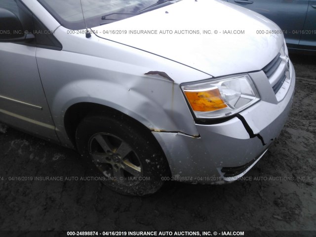 2D4RN3D17AR489200 - 2010 DODGE GRAND CARAVAN HERO SILVER photo 6