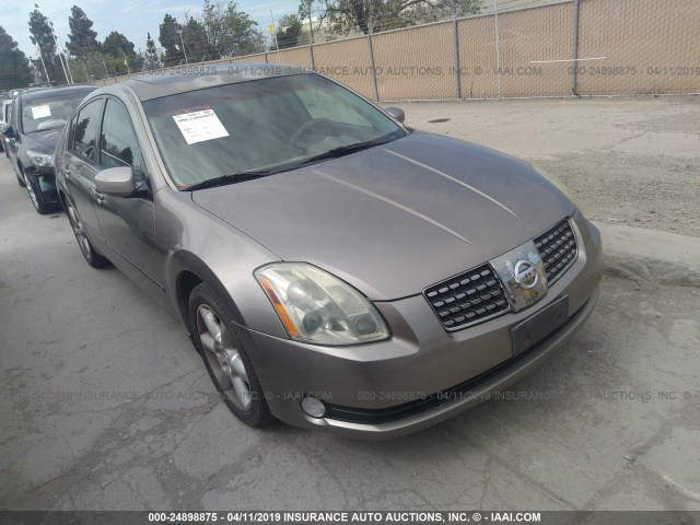 1N4BA41E86C833078 - 2006 NISSAN MAXIMA SE/SL GRAY photo 1