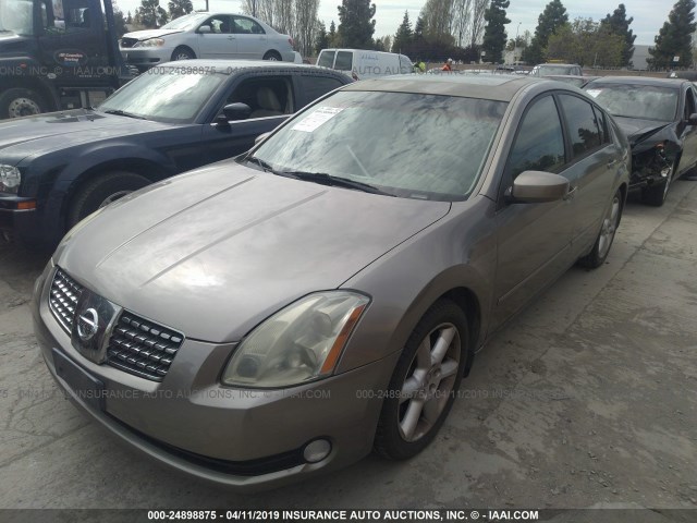 1N4BA41E86C833078 - 2006 NISSAN MAXIMA SE/SL GRAY photo 2