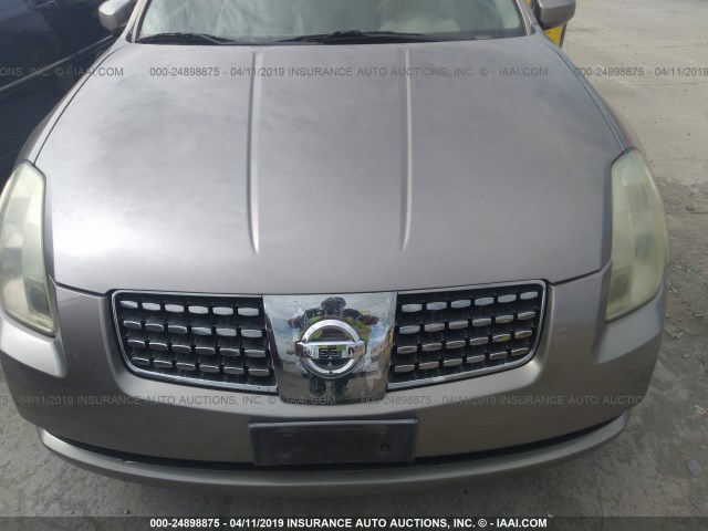 1N4BA41E86C833078 - 2006 NISSAN MAXIMA SE/SL GRAY photo 6