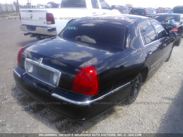 1LNHM88W95Y613267 - 2005 LINCOLN TOWN CAR EXECUTIVE BLACK photo 4