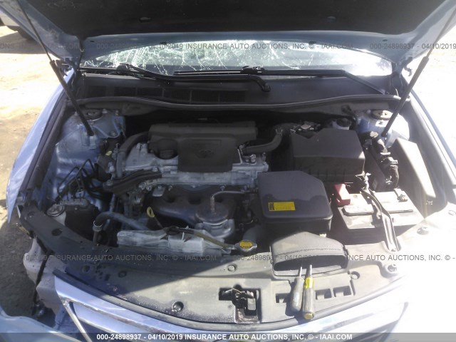 4T4BF1FK8ER344554 - 2014 TOYOTA CAMRY L/SE/LE/XLE 蓝色 照片 10
