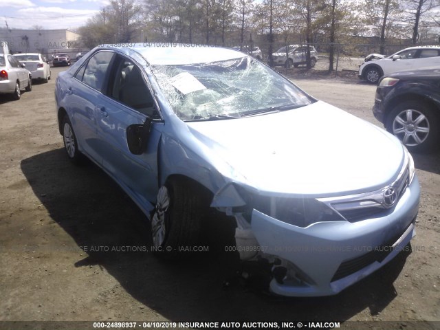 4T4BF1FK8ER344554 - 2014 TOYOTA CAMRY L/SE/LE/XLE 蓝色 照片 6