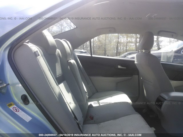 4T4BF1FK8ER344554 - 2014 TOYOTA CAMRY L/SE/LE/XLE 蓝色 照片 8